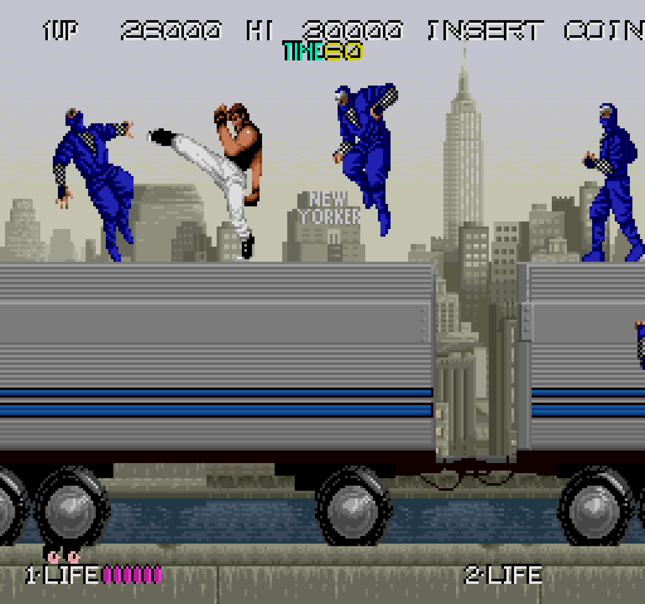 Bad Dudes vs. DragonNinja, the source of arcade gaming's most quoted opening line.