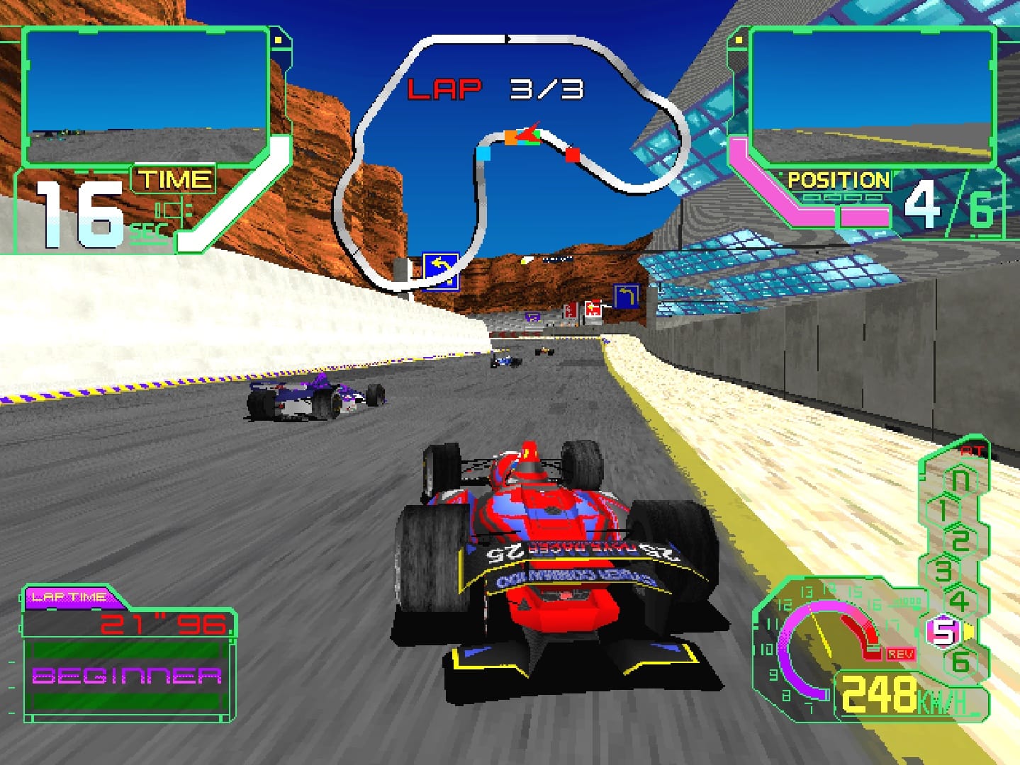 Namco's Ace Driver: Victory Lap Comes Home Through Arcade Archives, With Four Players on Newer Consoles