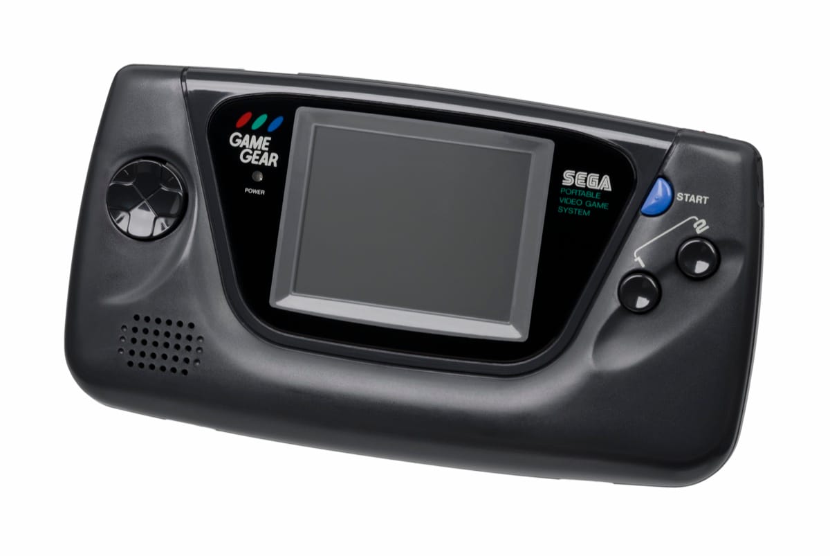 Sega's Game Gear, the only machine The Excellent Dizzy Collection was ever released on, and only in Europe. Photo: Evan-Amos, public domain.