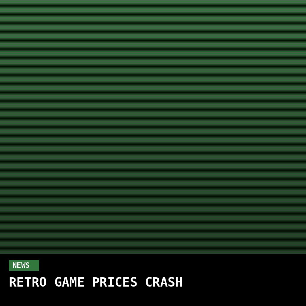 Physical Retro Game Prices Continue to Decline as Collectors Shift Priorities