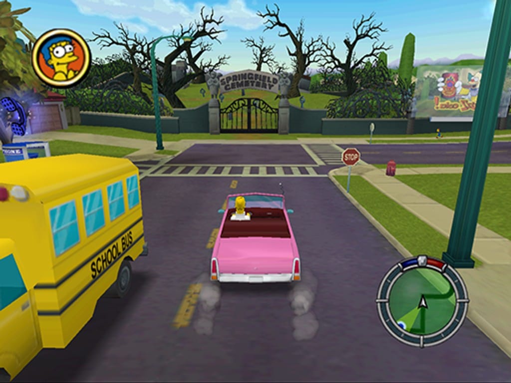 The Springfield Cemetery gates. Hit & Run comes back here for its Halloween finale, when zombies rise from the graves.